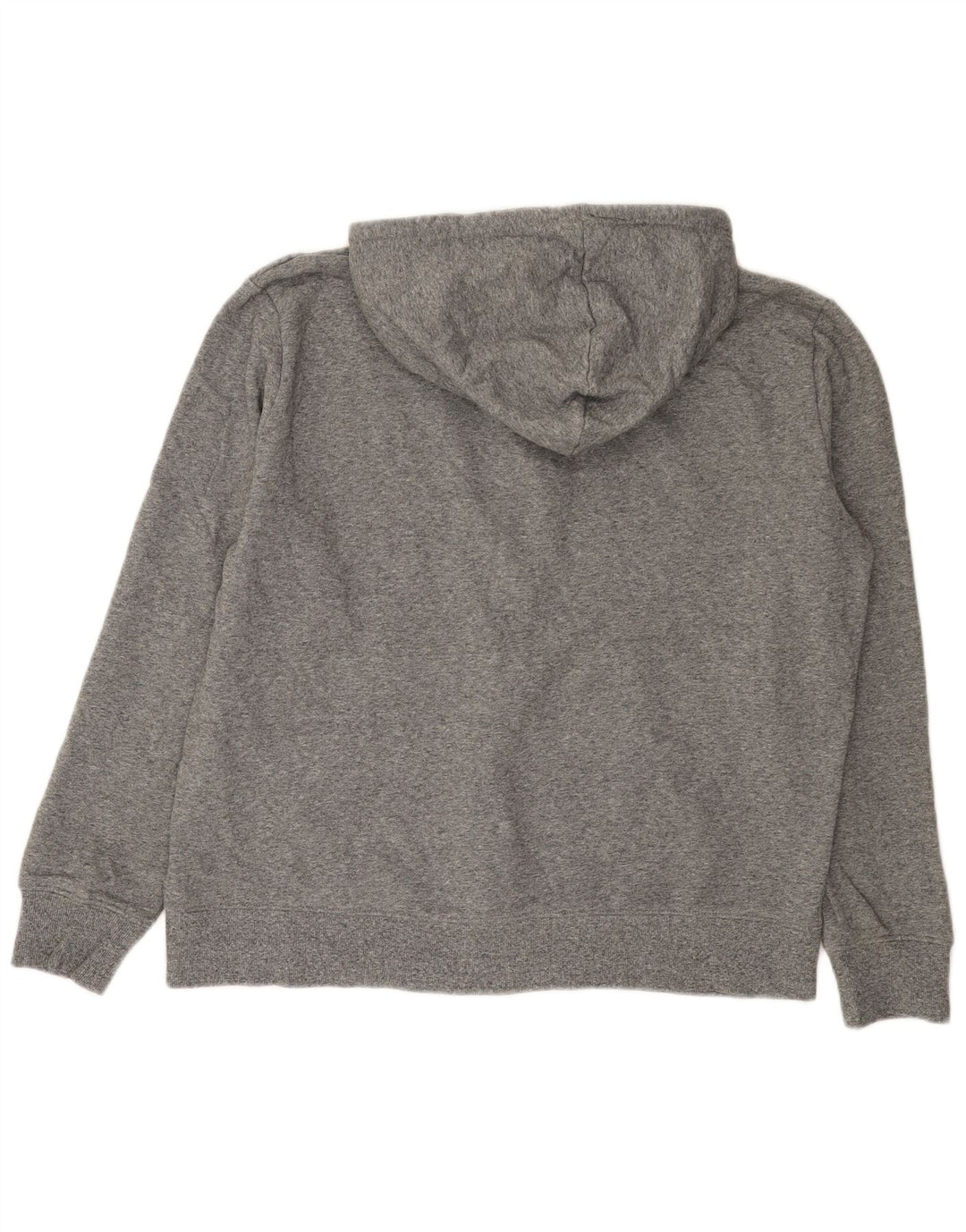 Marks & Spencer Sudadera con capucha y cremallera para hombre XL Algodón gris