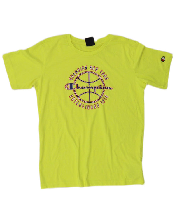 Champion Camiseta gráfica para niño 13-14 años XL Algodón verde