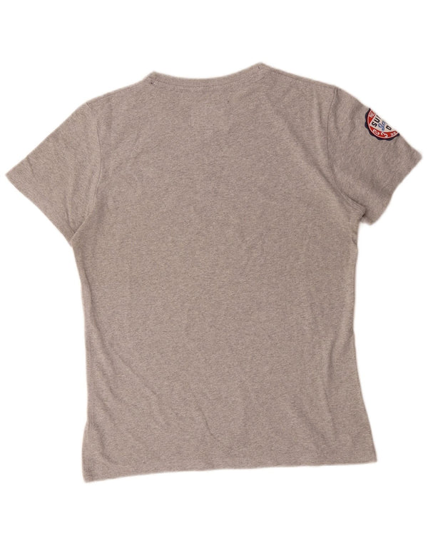 Superdry Camiseta Gráfica De Algodón Gris Medio Para Hombre