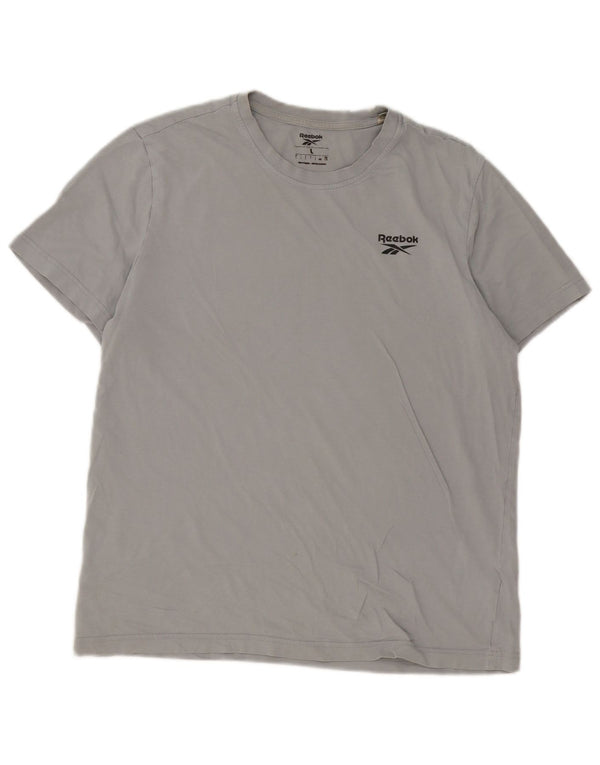 Camiseta Reebok Hombre Top Grande Gris