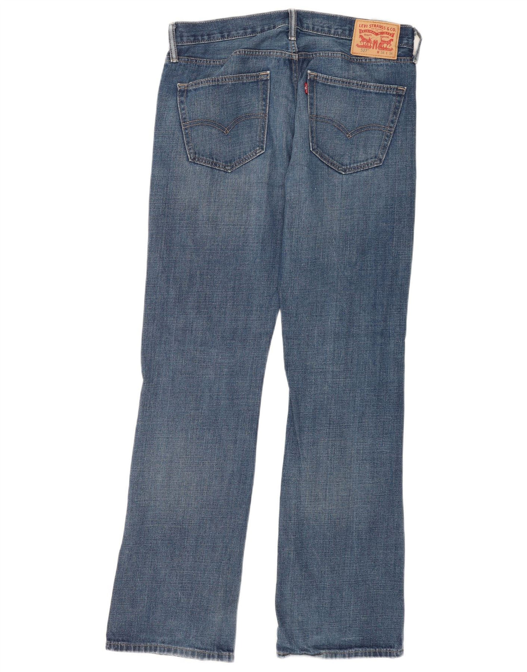 Levi's Hombre 527 Vaqueros Bootcut W34 L34 Algodón Azul