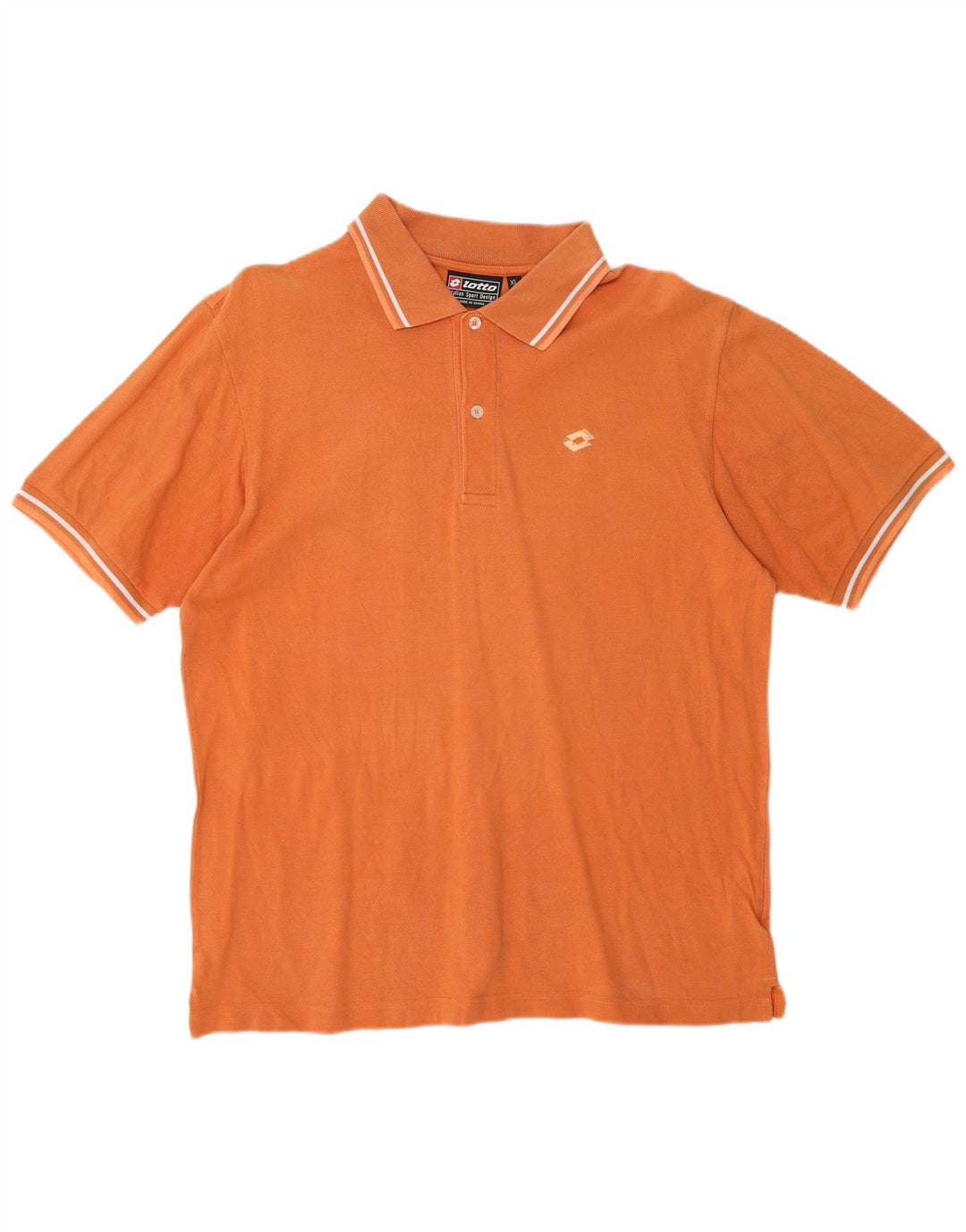 Lotto Polo Hombre XL Naranja Algodón