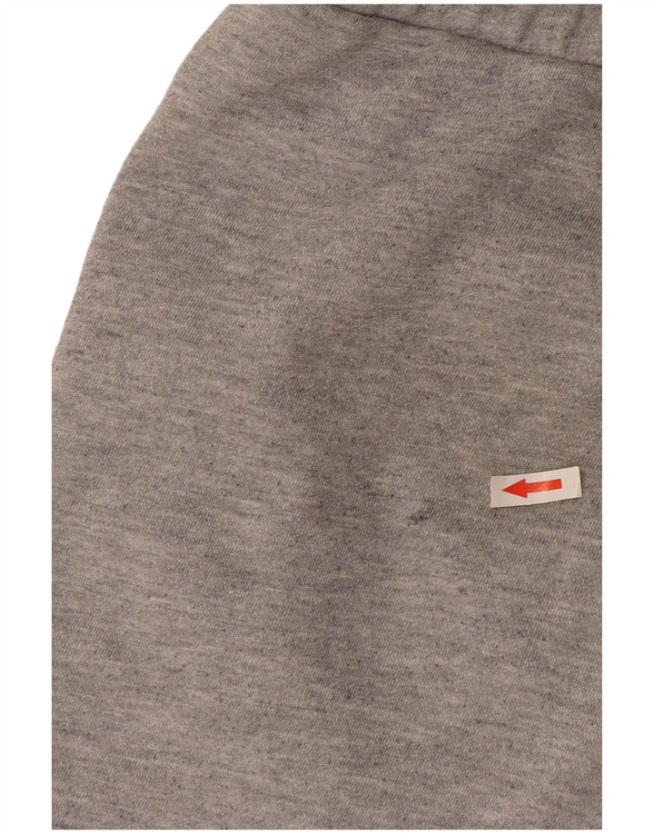 Russell Athletic Pantalones cortos deportivos para hombre de algodón moteado gris medio