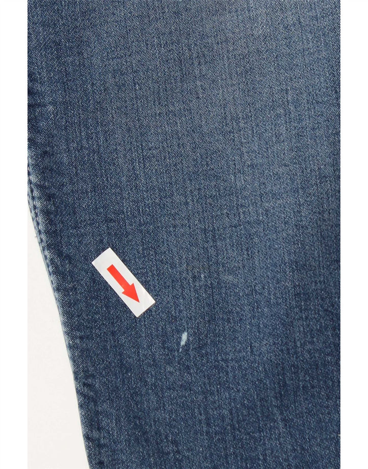 Armani Jeans ajustados desgastados para hombre W34 L34 Algodón azul