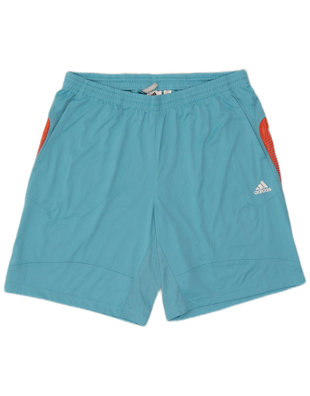 Pantalones Cortos Deportivos Adidas Climacool para Hombre XL Color Azul Bloque de Color Poliéster