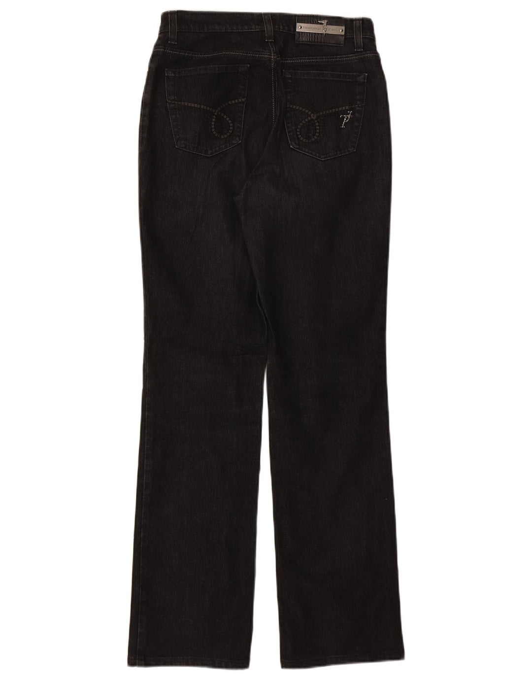 Vaqueros Bootcut Mujer Trussardi W28 L31 Algodón Negro
