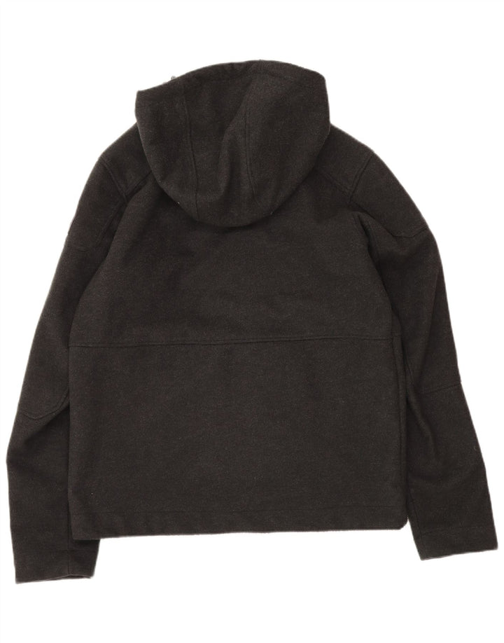 McKinley Chaqueta bomber con capucha para hombre UK 40 Poliéster gris medio