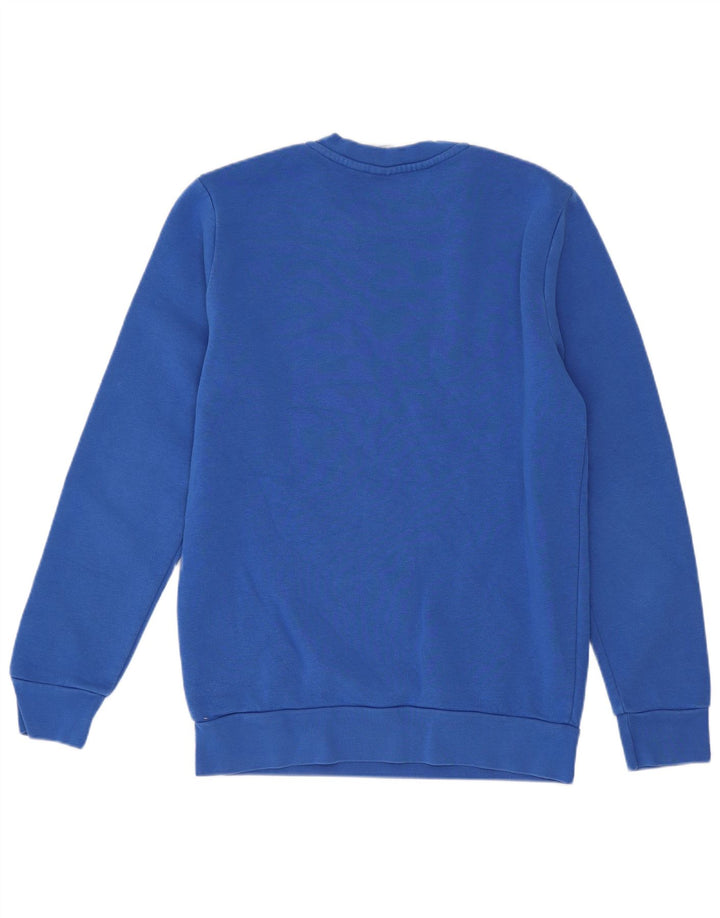 Adidas Sudadera para niño Jumper 12-13 años Azul Algodón