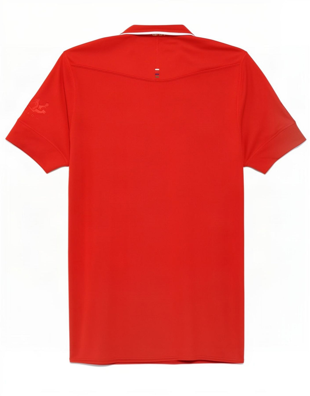 Canterbury Polo Gráfico Para Hombre Poliéster Color Block Rojo Pequeño