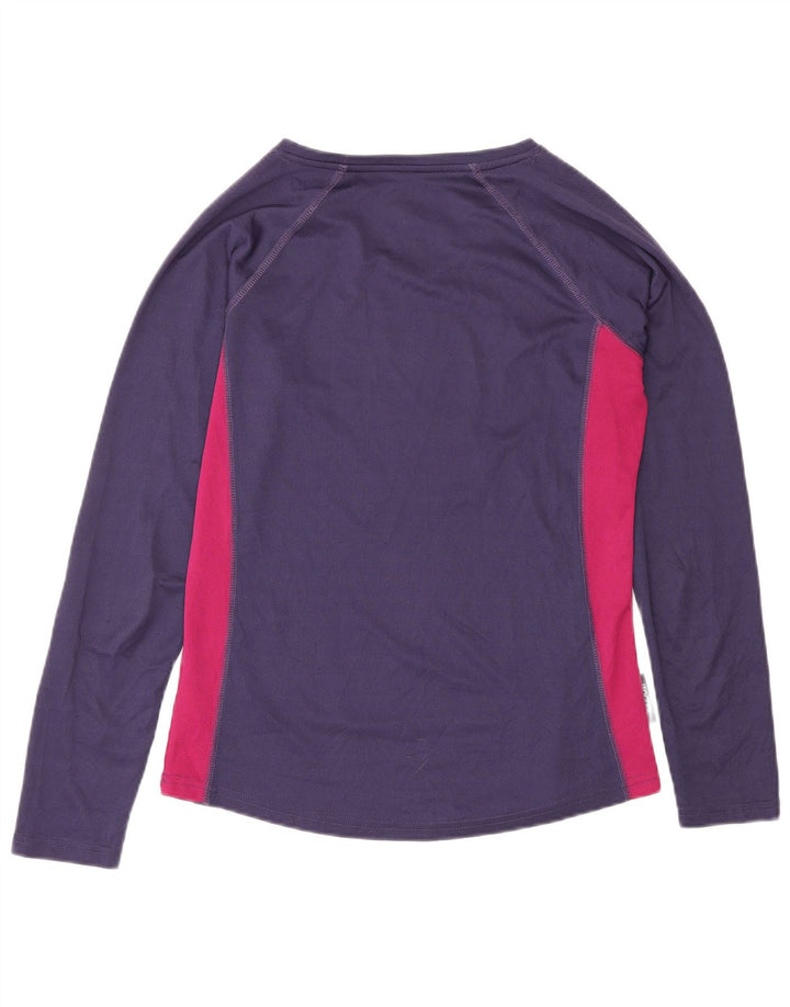 Top de mujer Mountain Warehouse de manga larga, talla 42, color morado medio