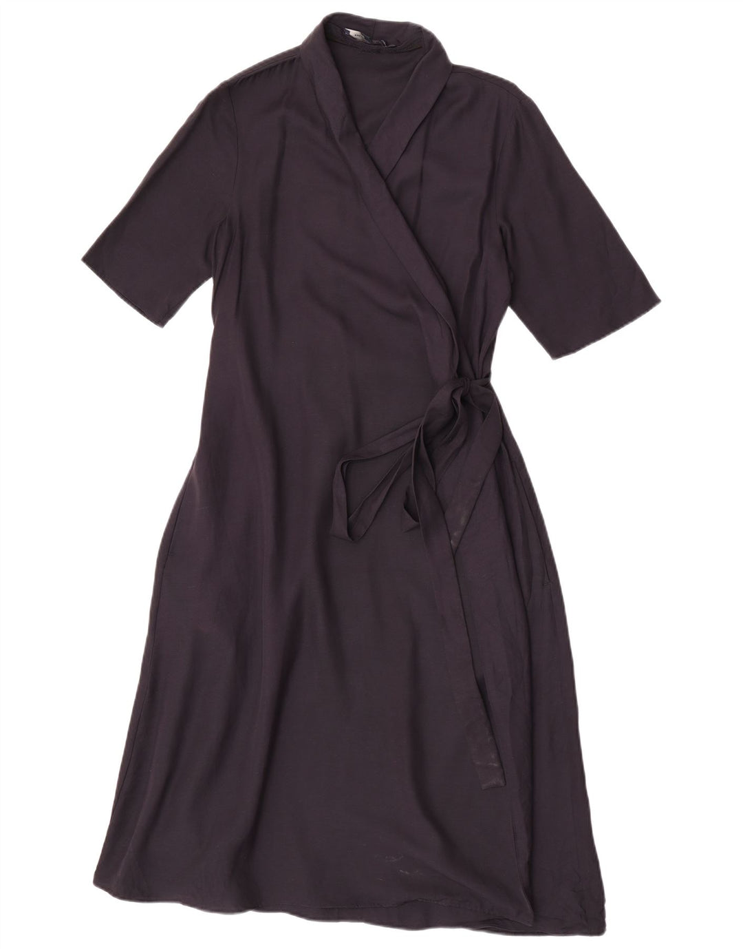 Vestido cruzado para mujer de French Connection UK 40 Small Púrpura