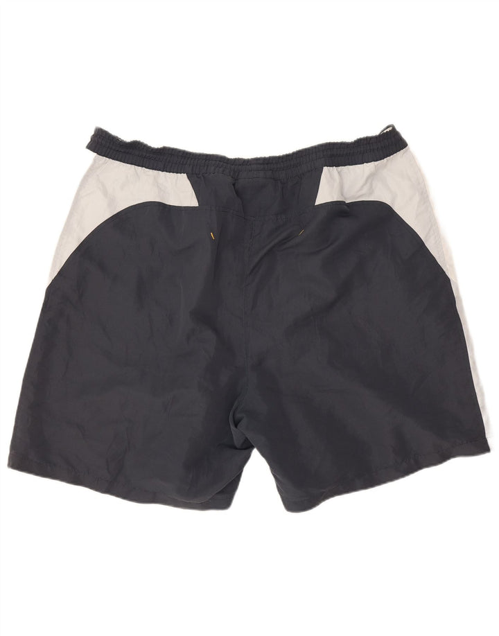 Lotto - Pantalones cortos deportivos para hombre, talla grande, color azul marino, poliéster