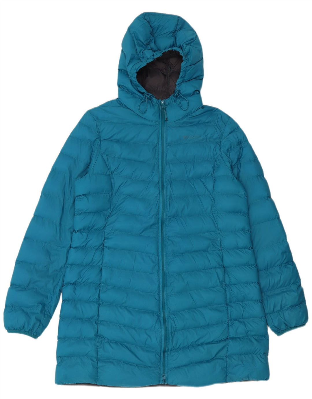 Abrigo acolchado largo para mujer Mountain Warehouse UK 46 Large Nylon azul