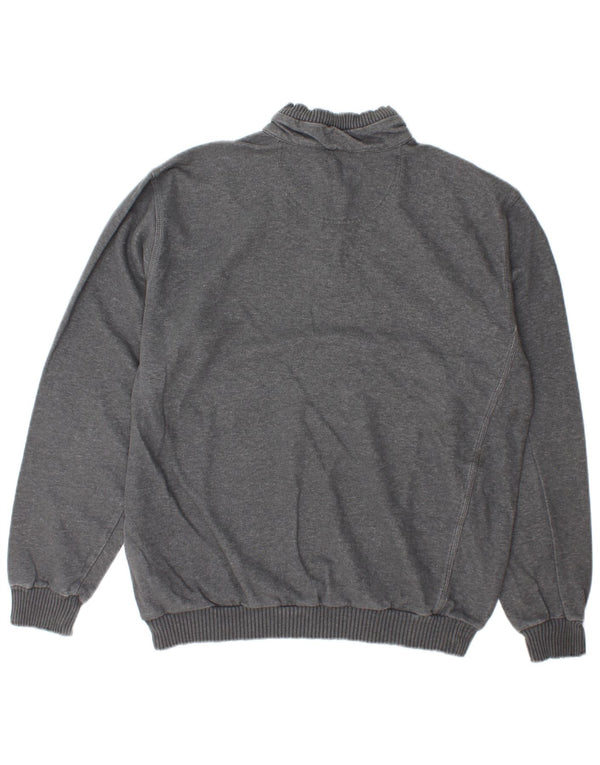 Champion Sudadera Con Cremallera Y Cuello Para Hombre Jumper XL Gris Algodón