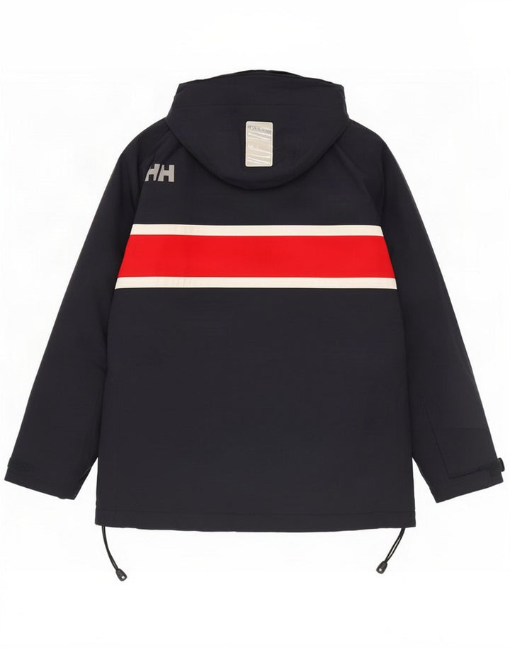 Chaqueta cortavientos para hombre Helly Hansen UK 40 Large Azul marino Bloque de color