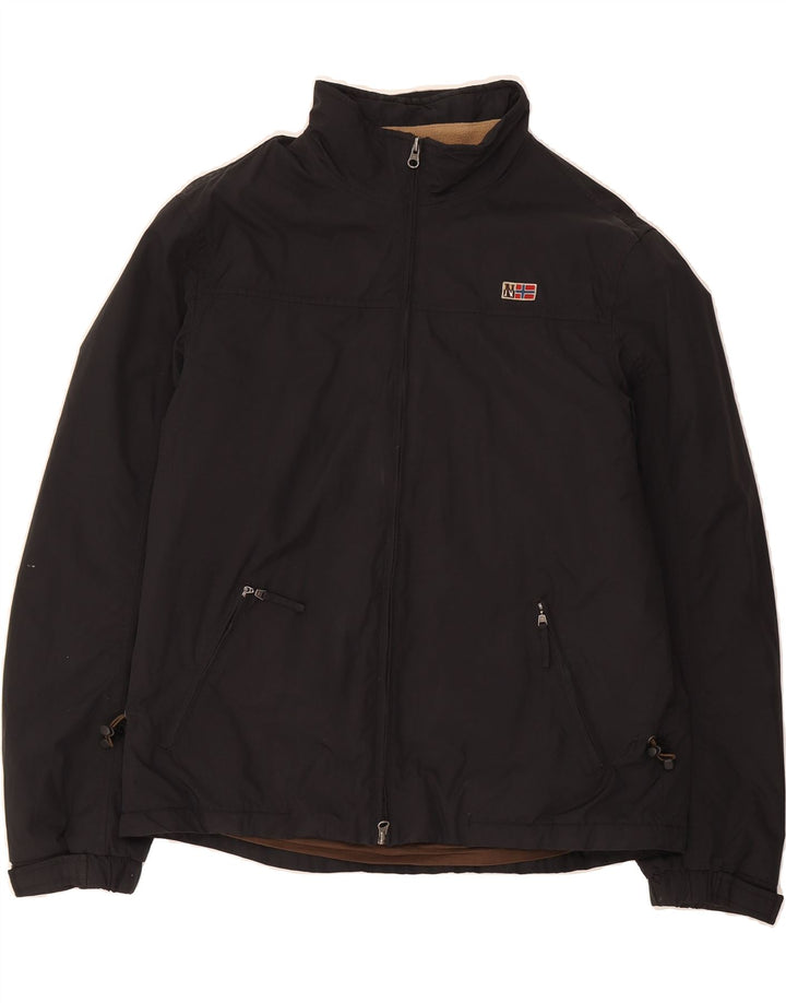 NAPAPIJRI Chaqueta cortavientos para hombre UK 42 XL Poliamida negra
