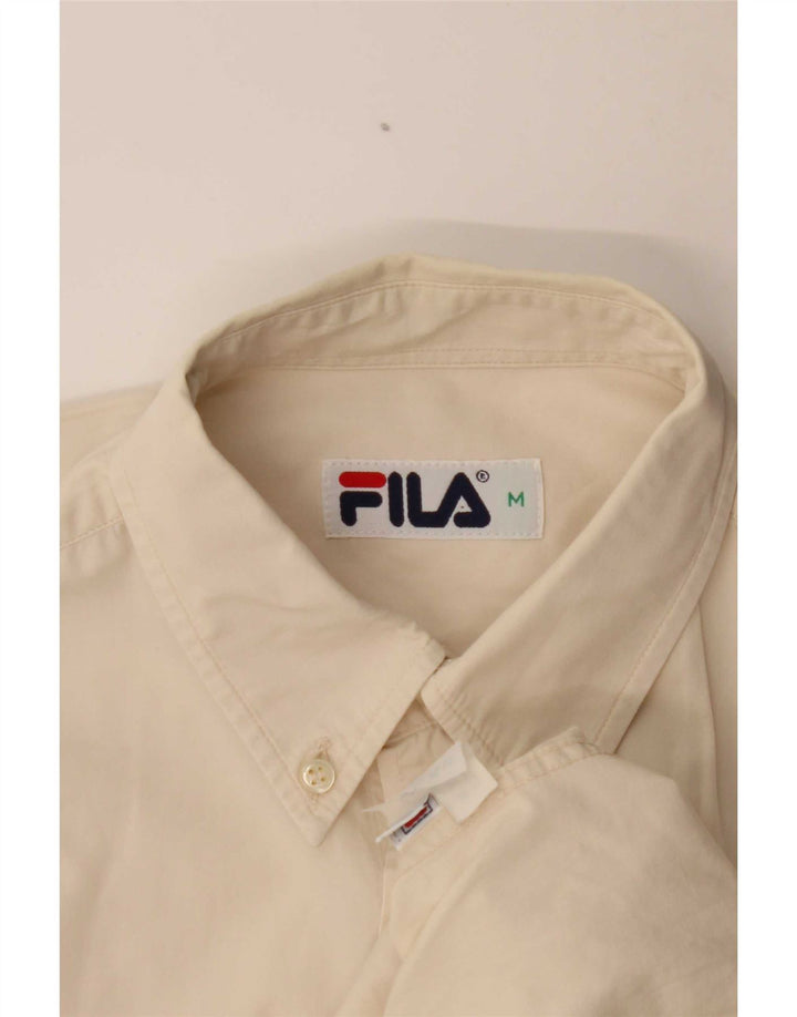 Camisa Fila Hombre Manga Corta Medium Beige