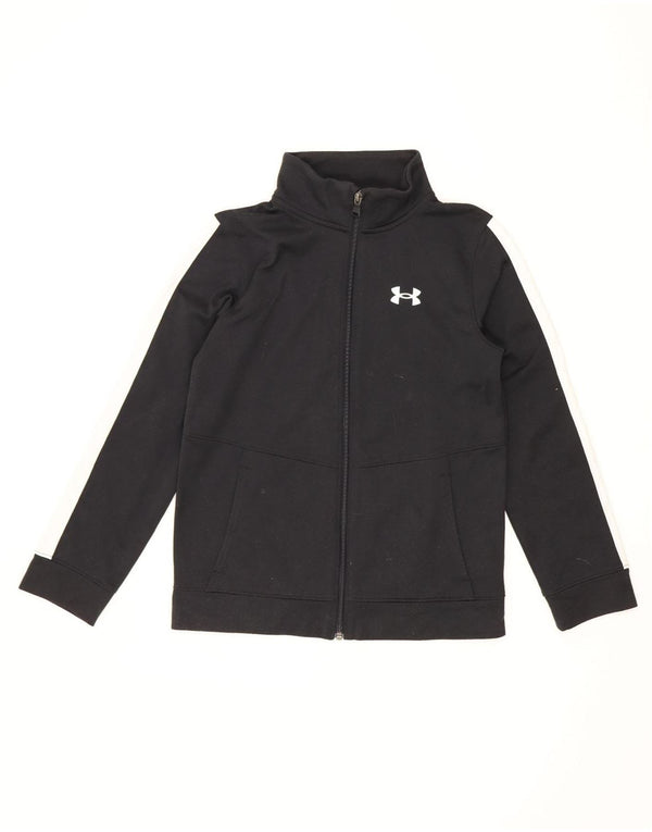 Under Armour Chaqueta de chándal para niños 9-10 años Mediana Negro Colorblock