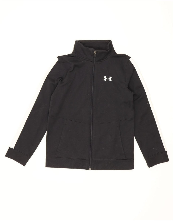 Under Armour Chaqueta de chándal para niños 9-10 años Mediana Negro Colorblock