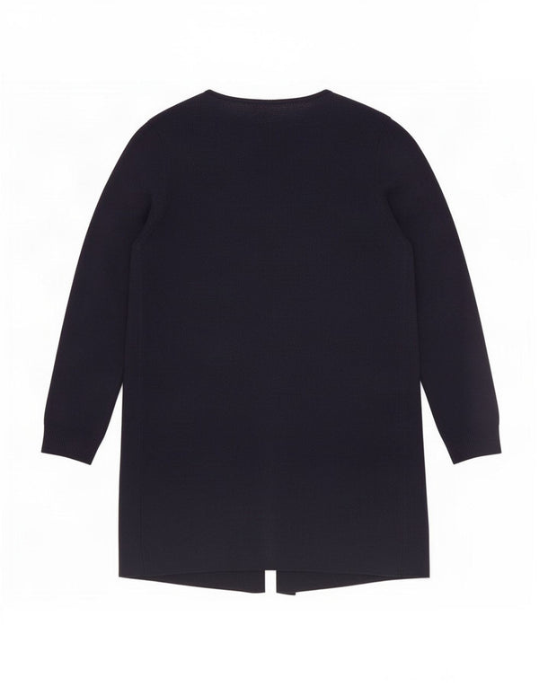 Marks & Spencer Suéter tipo cárdigan abierto para mujer Reino Unido 12 Medio Azul marino Acrílico