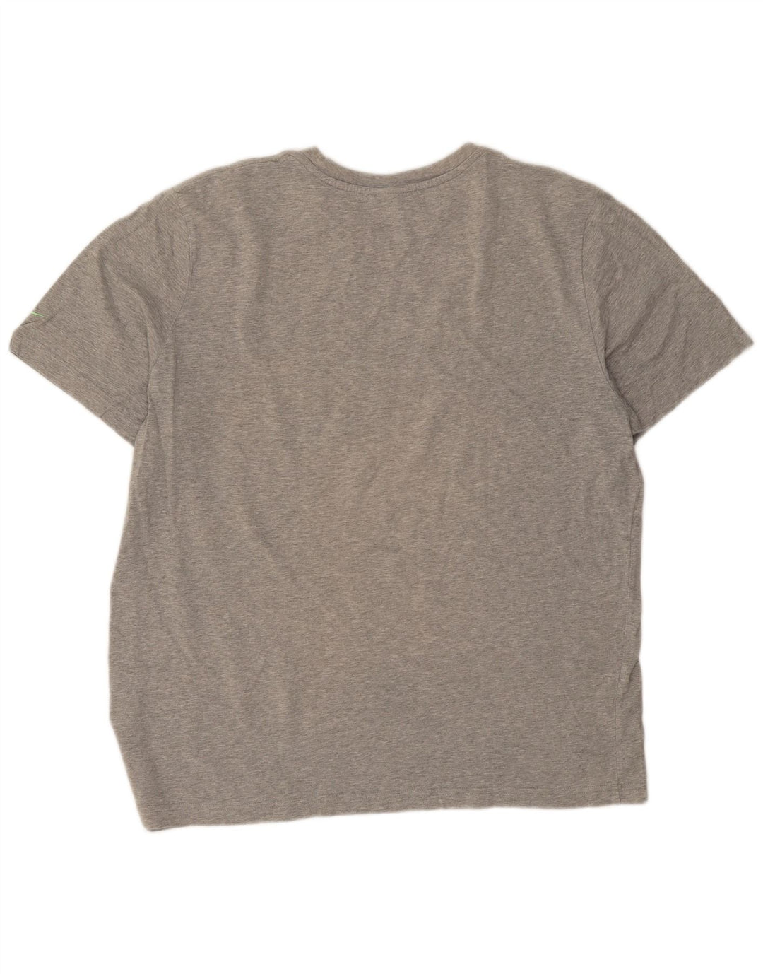 Nike Camiseta gráfica para hombre Top grande gris moteado