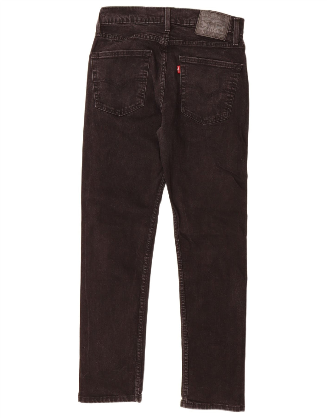 Levi's Hombre 511 Slim Jeans W30 L30 Algodón Negro