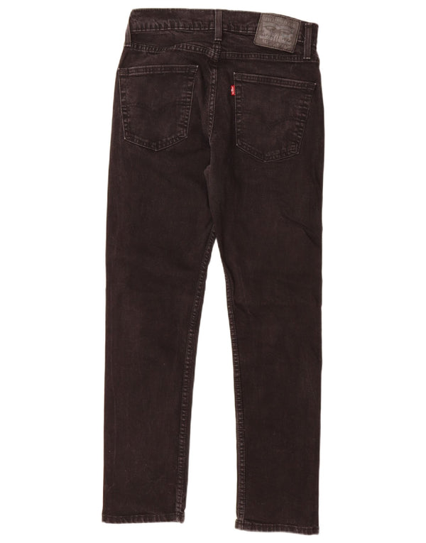 Levi's Hombre 511 Slim Jeans W30 L30 Algodón Negro