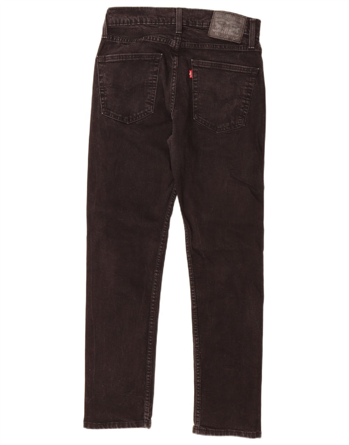 Levi's Hombre 511 Slim Jeans W30 L30 Algodón Negro