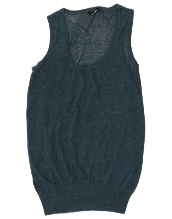 Max & Co. Camiseta sin mangas para mujer UK 44 Grande Verde