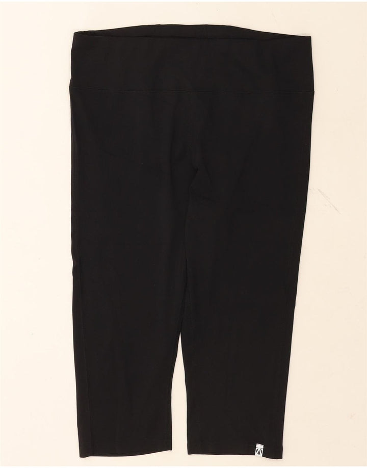 Marks & Spencer Leggings Capri para Mujer UK 46 Grande Poliéster Negro