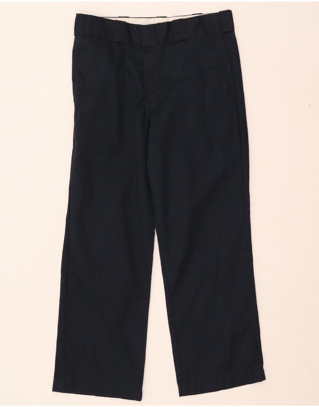 Dickies Pantalón chino recto de corte original para hombre W32 L28 Azul marino