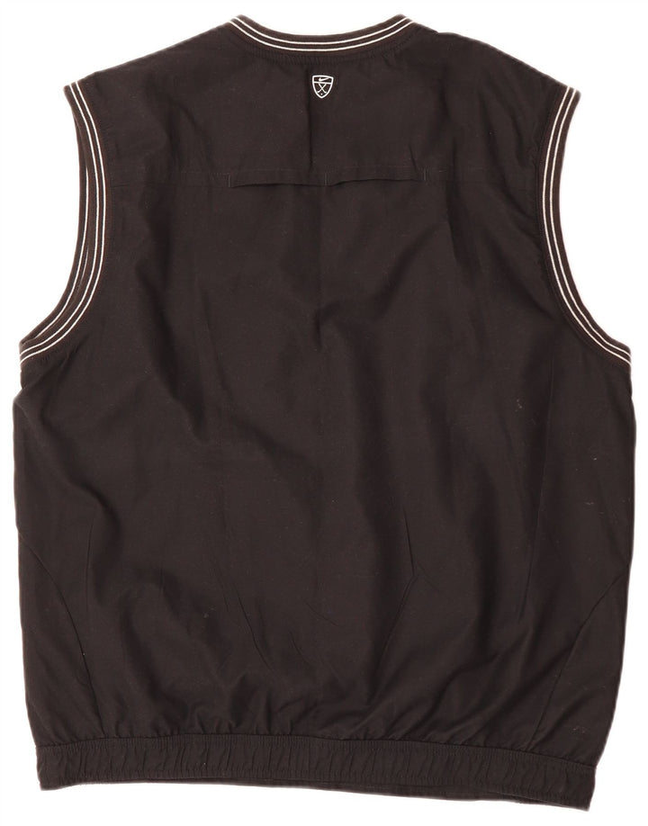 Nike - Chándal sin mangas para hombre, talla 42/44, poliéster negro grande