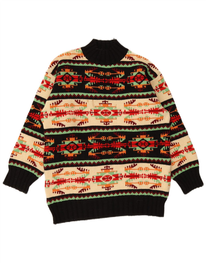 Kookai - Jersey con cuello alto para mujer, talla 40, talla grande, multicolor