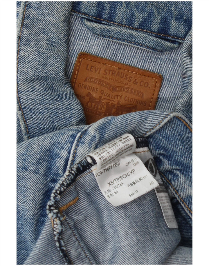 Levi's Chaqueta vaquera para hombre UK 34 XS Algodón azul