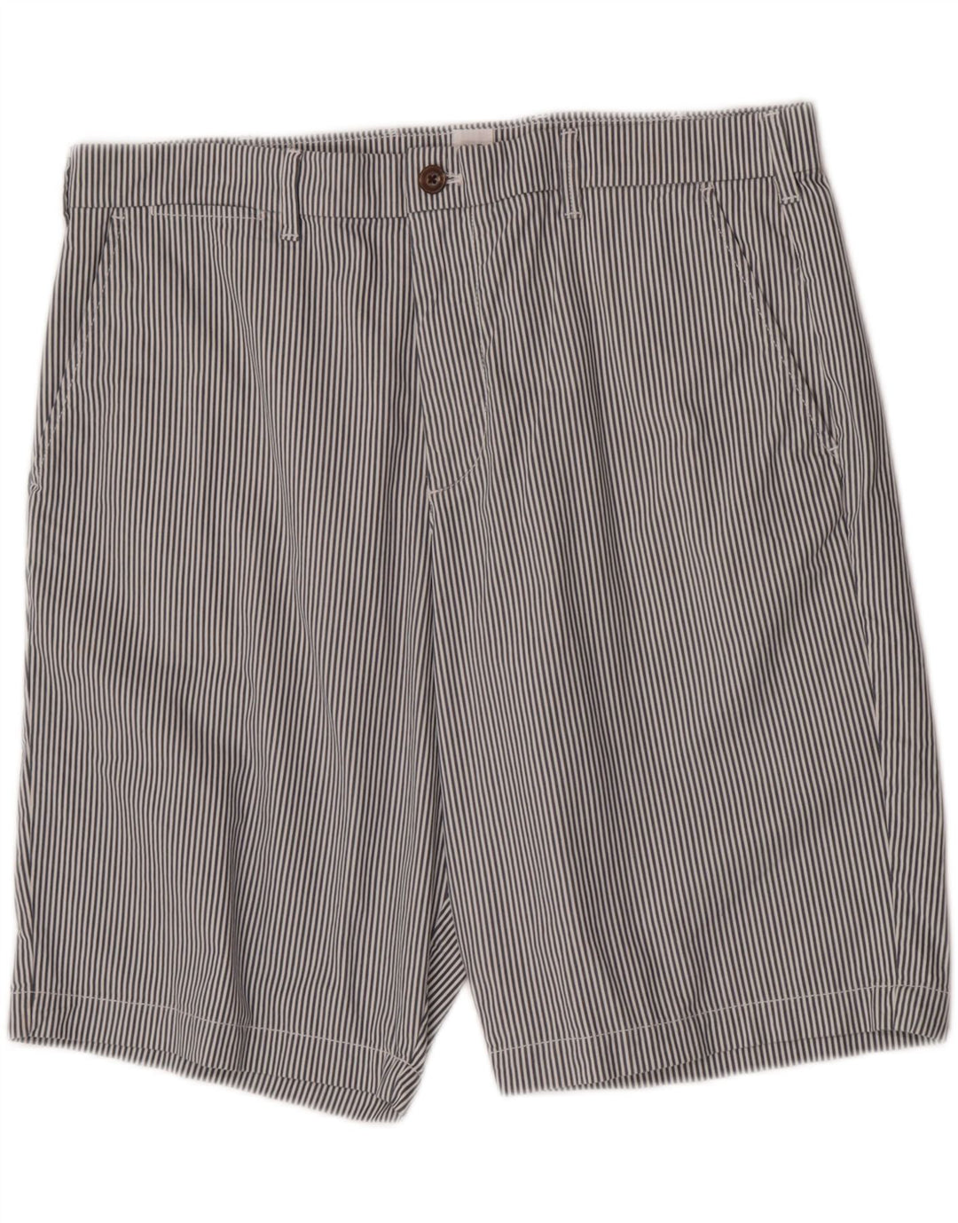 Pantalones cortos chinos Gap para hombre W36 de algodón a rayas azules grandes