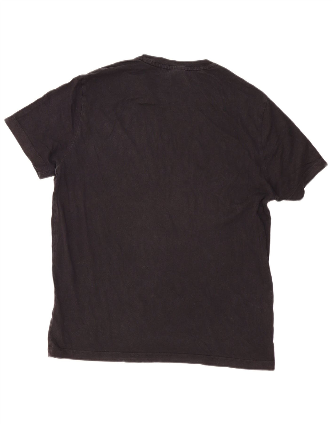 Champion Camiseta gráfica para hombre Top grande de algodón negro