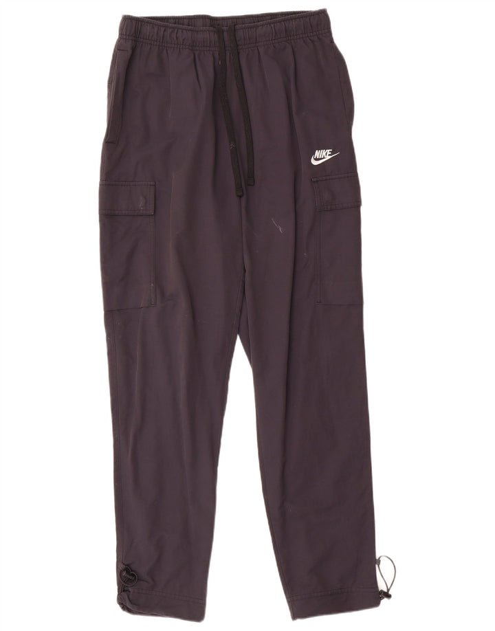 Nike Hombre Cargo Chándal Pantalones Joggers Pequeño Gris Algodón