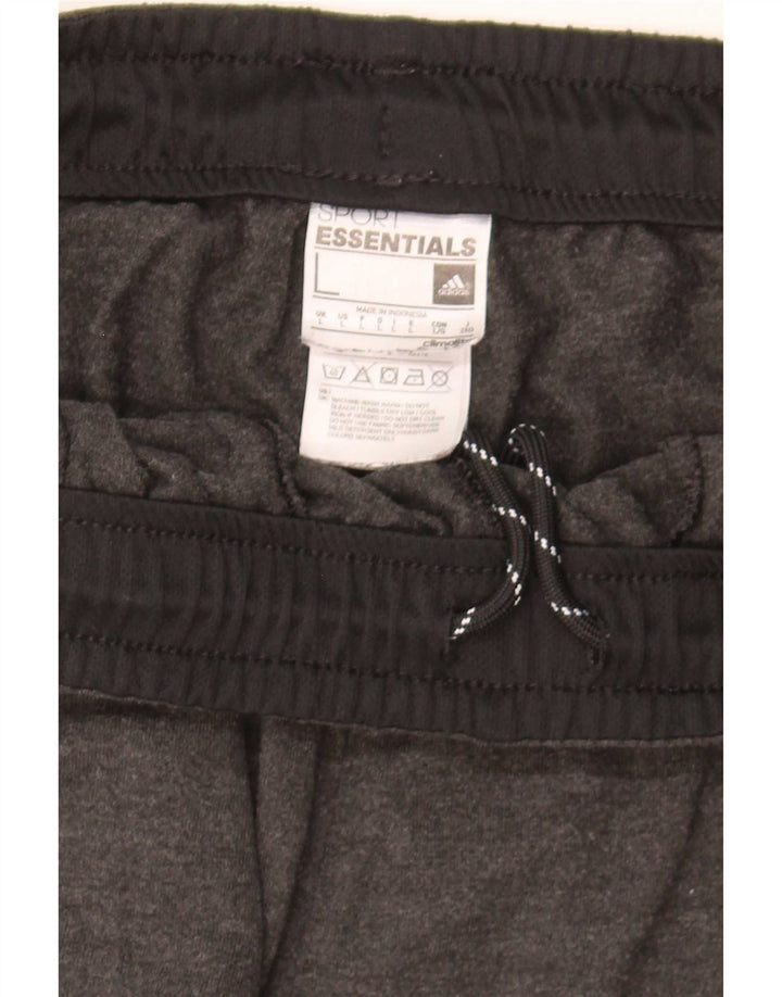 Adidas Mens Climalite Sport Shorts Grande Gris Algodón