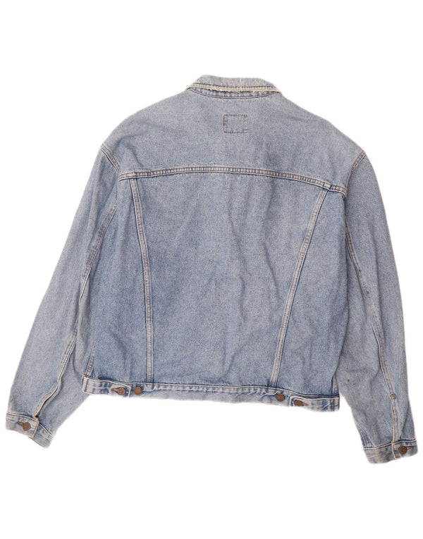 BENETTON Chaqueta Vaquera Hombre IT 52 XL Algodón Azul