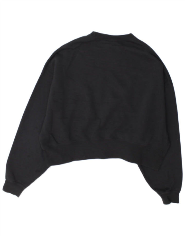 Nike - Sudadera extragrande para mujer, talla 10, talla pequeña, algodón negro