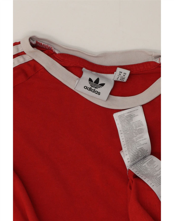 Camiseta Adidas Hombre Top Medium Rojo Algodón