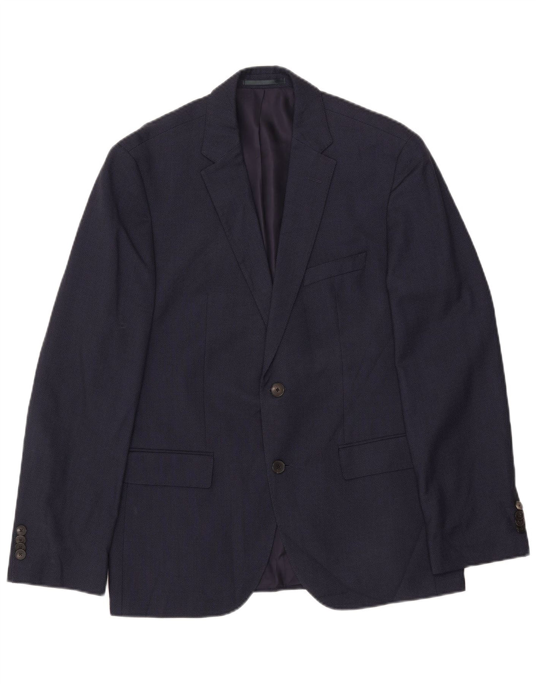 HUGO BOSS Chaqueta tipo blazer con 2 botones para hombre IT 50 Large Azul marino