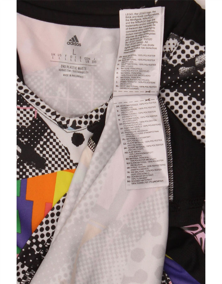 Adidas - Camiseta gráfica para hombre, talla grande, multicolor