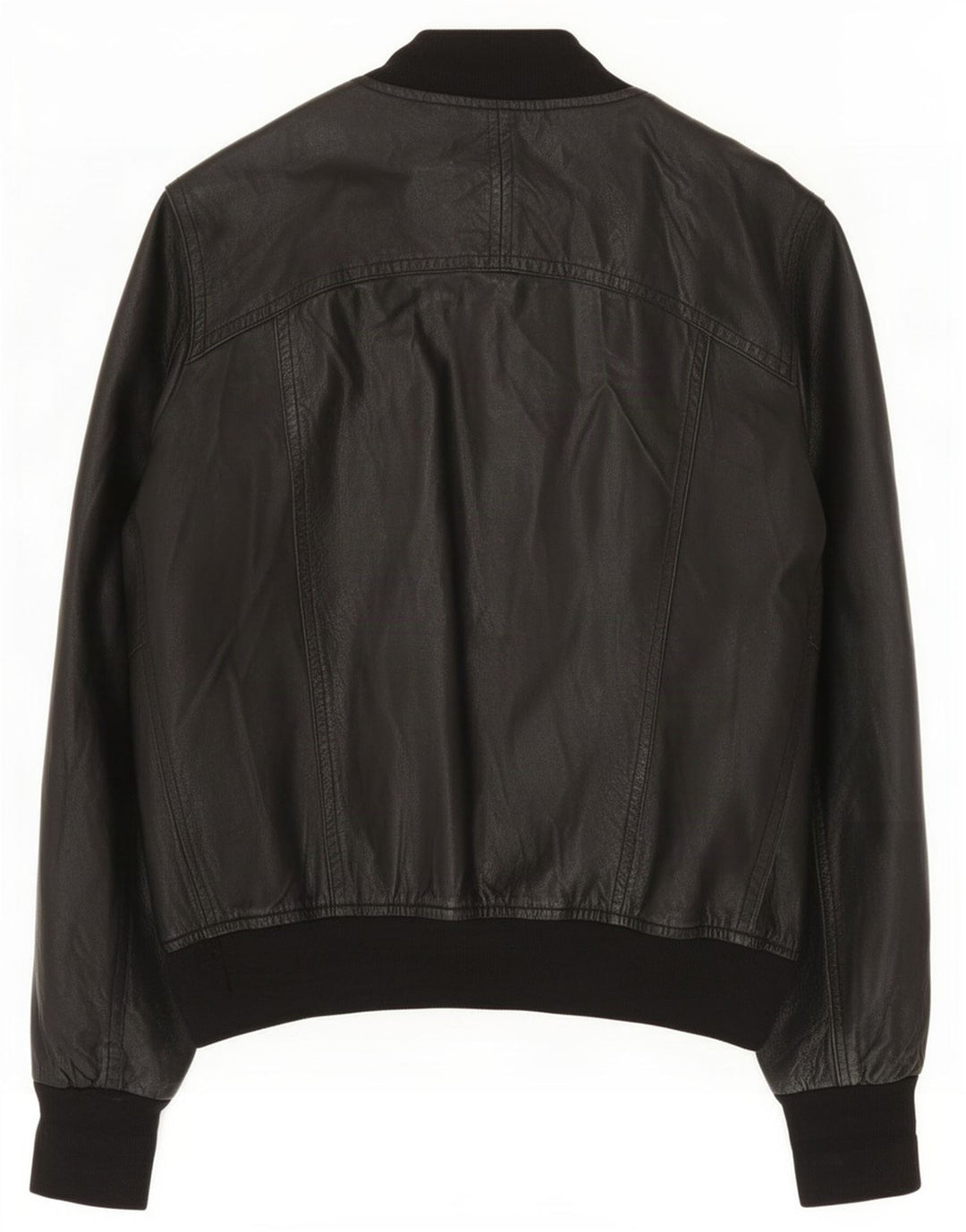 Chaqueta de cuero vintage para mujer Reino Unido 14 Negro medio
