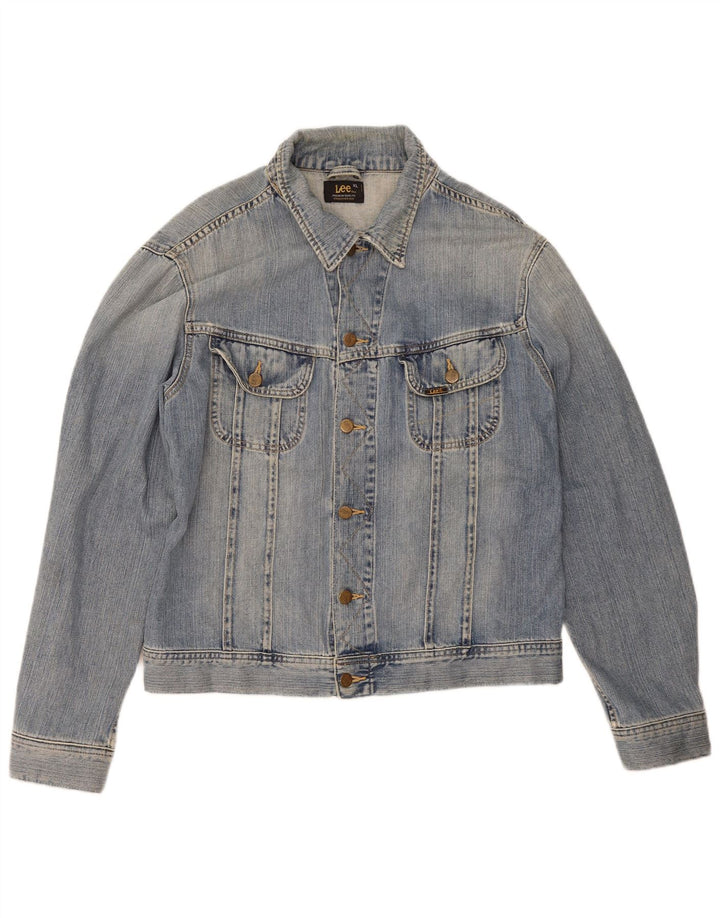Lee Chaqueta vaquera para hombre UK 42 XL Algodón azul