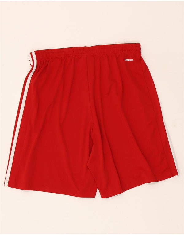 Adidas Mens Aeroready Sport Shorts Grande Rojo Poliéster