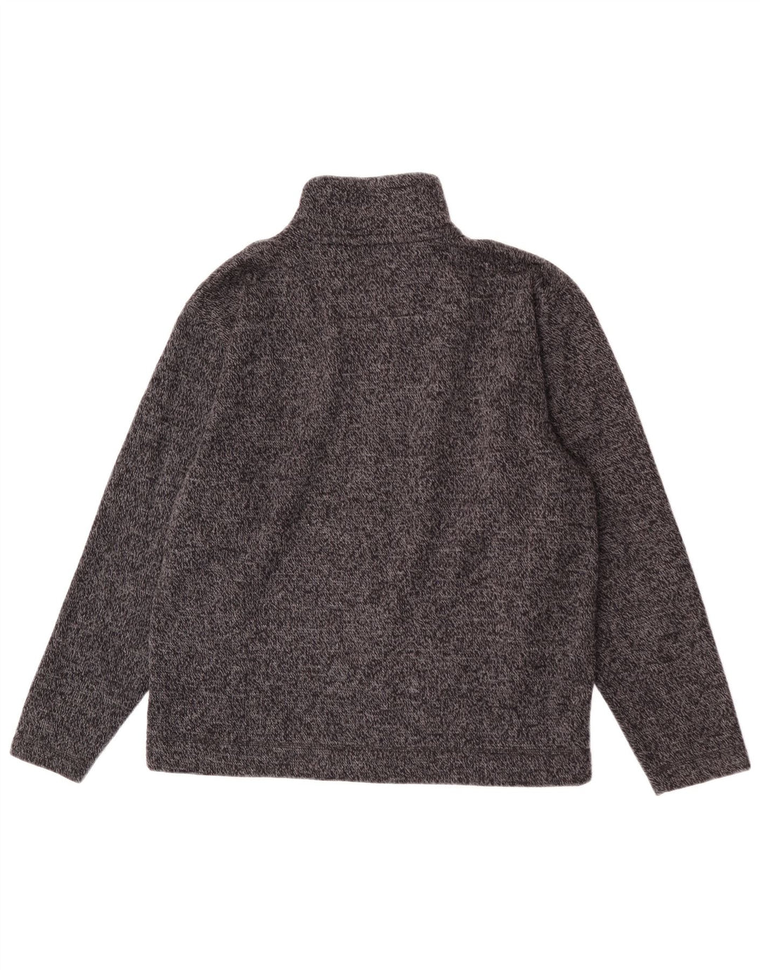 Marks & Spencer Chaqueta superior de chándal para hombre Acrílico moteado negro mediano