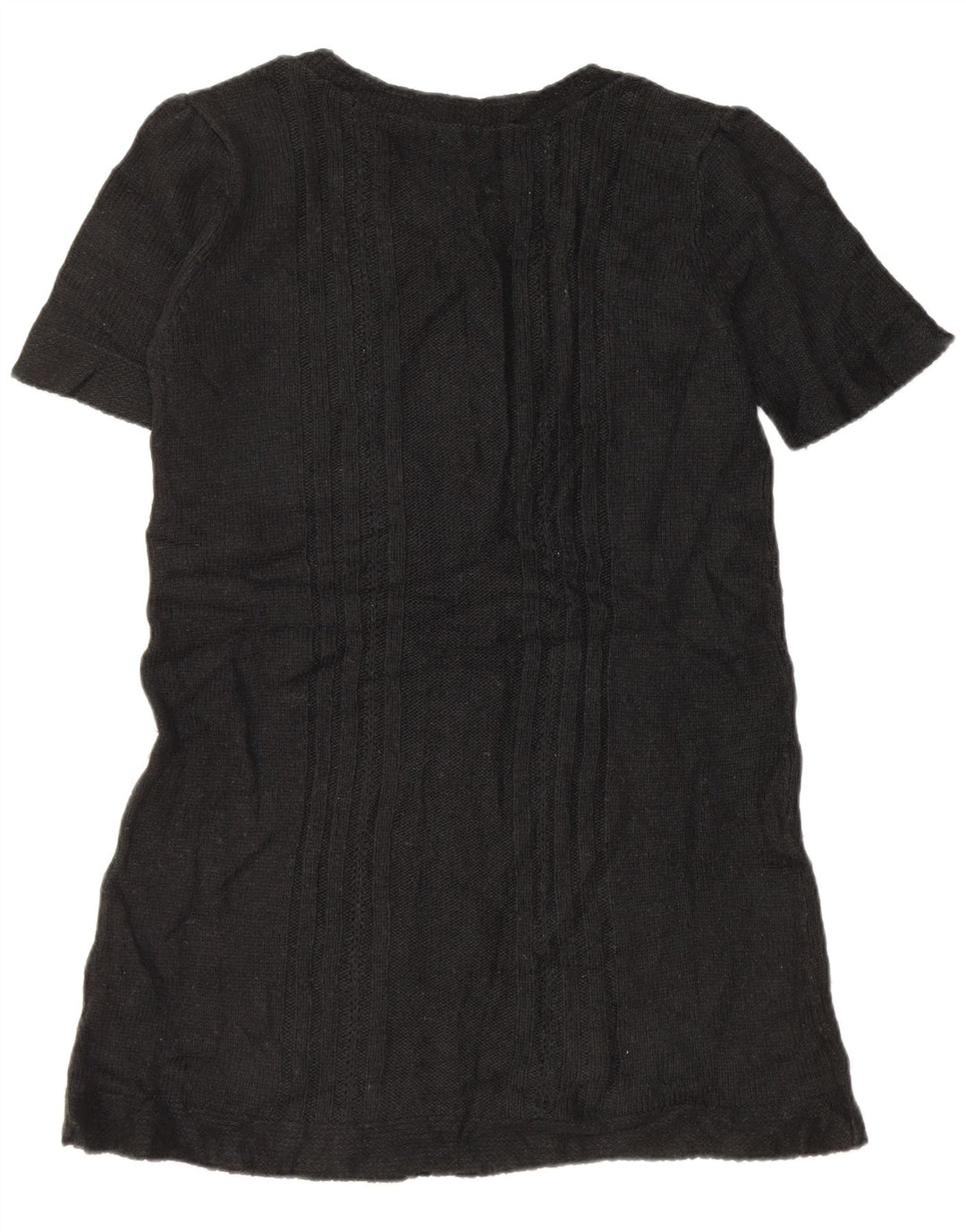 Marks & Spencer Vestido tipo jersey para mujer Reino Unido 44 Medio Negro Acrílico