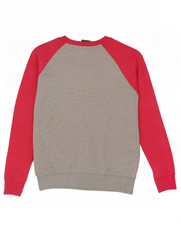Superdry Sudadera extragrande para mujer, talla 40, color gris pequeño