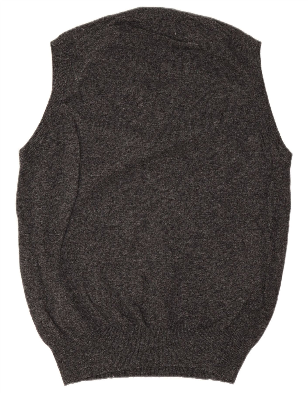Commander Chaleco para hombre Camiseta sin mangas IT 52 Lana gris grande